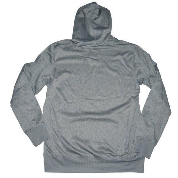 Nike Dri-Fit Fleece Hoodie Men's Size XL Tall XLT Heather Gray Therma-Fit NWT - Picture 3 of 8
